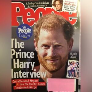People Magazine May 2, 2022 - The Prince Harry Interview on Fatherhood, Meghan.